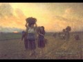 The Last Gleanings Réaliste campagne Jules Breton